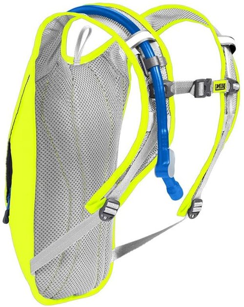 CamelBak Hydrobak Bike Hydration Pack Safety Yellow/Navy 2.0, 50oz