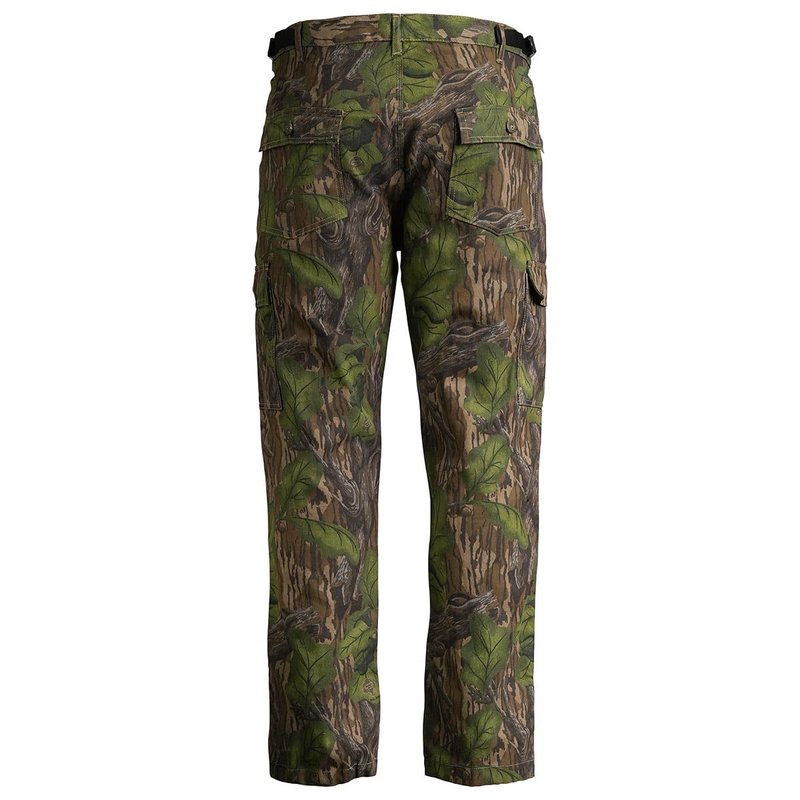 BLOCKER OUTDOORS Finisher Turkey Hunting Cotton Pants – Durable Camo Pants with Adjustable Waist & Multiple Pockets