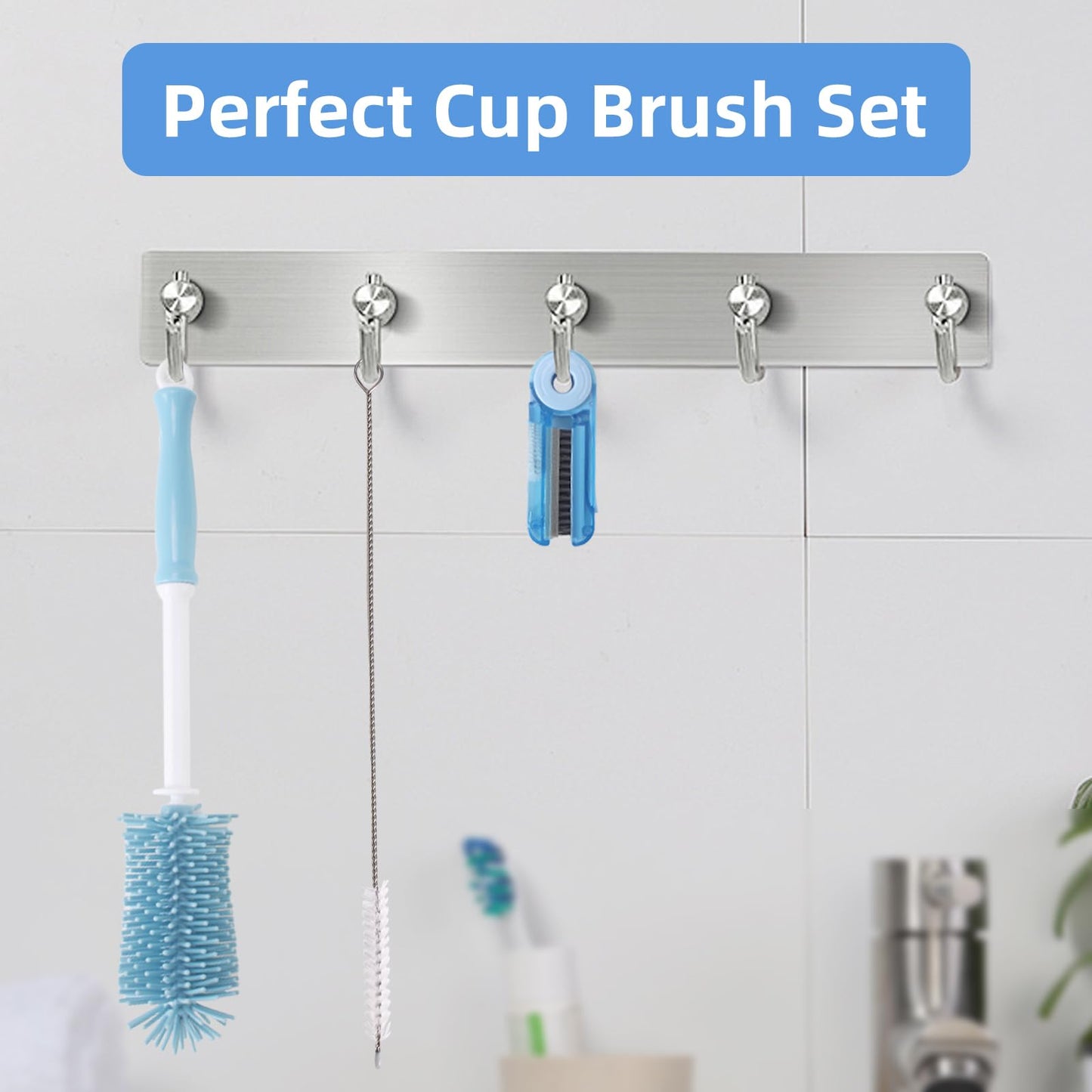 Water Bottle Cleaner Kit for Owala 24/32/40oz,3 Pack