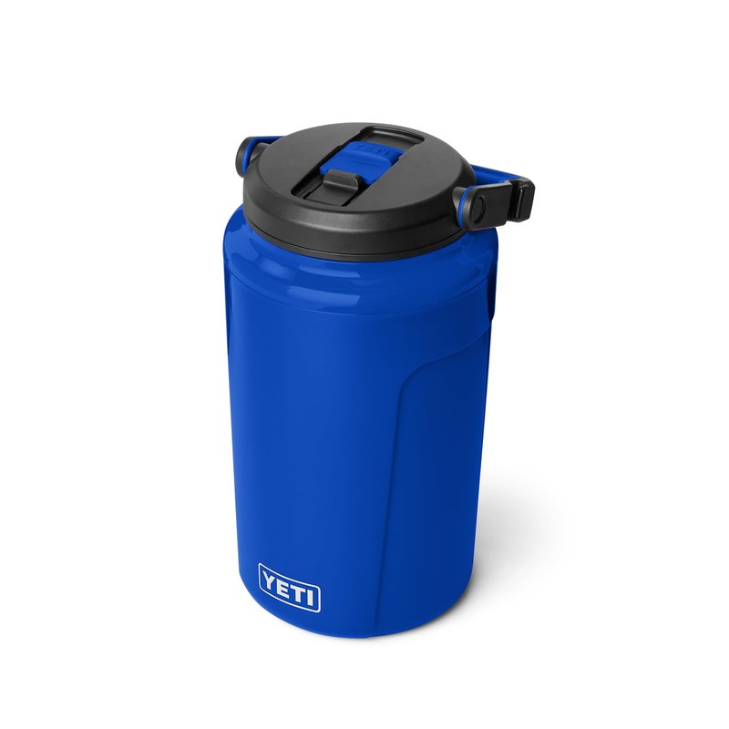 YETI Silo Half Gallon Insulated Straw Cap Water Jug – Leakproof, Lightweight Sports Bottle with Fence Hook Handle – Keeps Drinks Ice-Cold – Ideal for Gym, Sports & Tournaments, Royal Blue