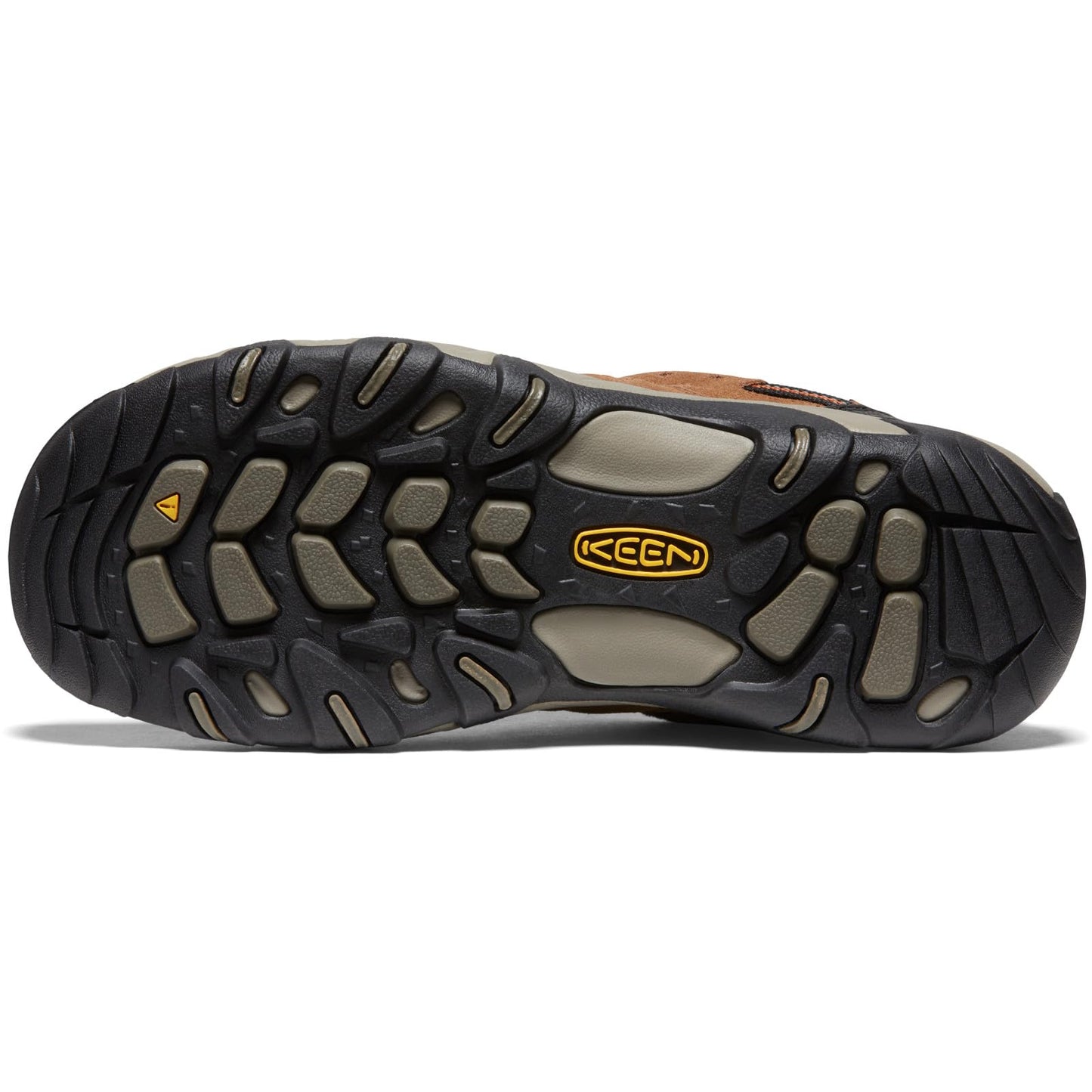 KEEN Men's Headout Low Height Waterproof All Terrain Hiking Shoes, Bison/Fossil Orange, 11.5