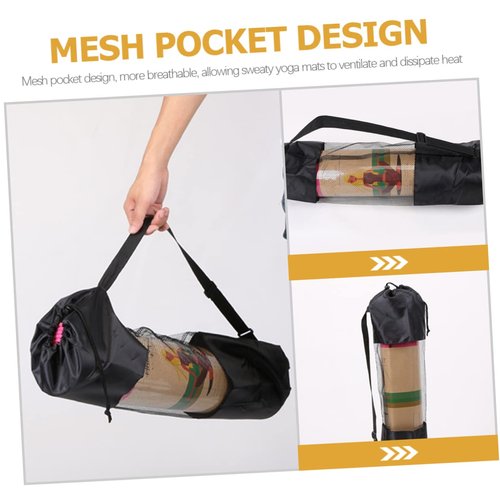 POPETPOP 3sets Yoga Mat Holder Bag Gym Mat Holder Adjustable Sling Exercise for Yoga Storage 2pcs*3