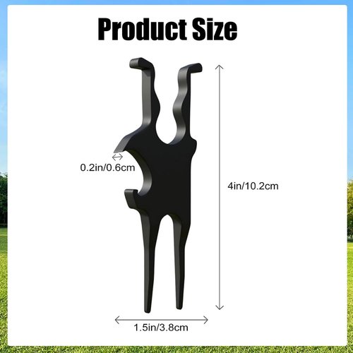 3-in-1 Magnetic Golf Tool for GolfCart,Golf Tool,Golf Divot Tool with Ball Marker,Beer Opener 2PC