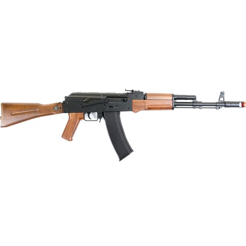 BBTac Airsoft Gun Package - Guerilla Collection of 5 Airsoft Guns - Full Auto Russian Style AEG Electric Airsoft Rifle, and Dual Mini Pistols, 4000 BB Pellets, Great for Starter Pack Game Play