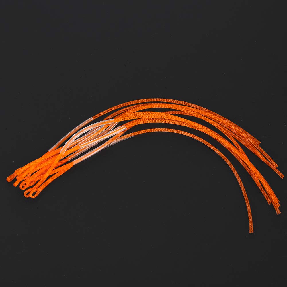 10PCS Fly Fishing LineFishing LineFly Line Fly Fishing Line Fishing Line, Fishing Loop Line Fly Fishing Ers Tippets (Yellow 30LB)