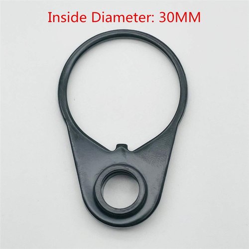 GGYOU 2pcs Two Point Sling Mounts Durable Heavy-Duty Sling Attachment Ring Black