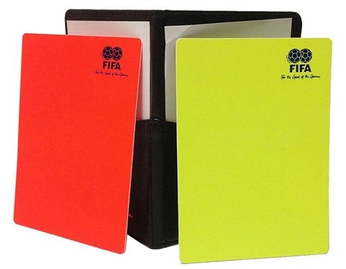 MiaoDuo New Sport Football Soccer Referee Wallet Notebook with Red Card and Yellow Card