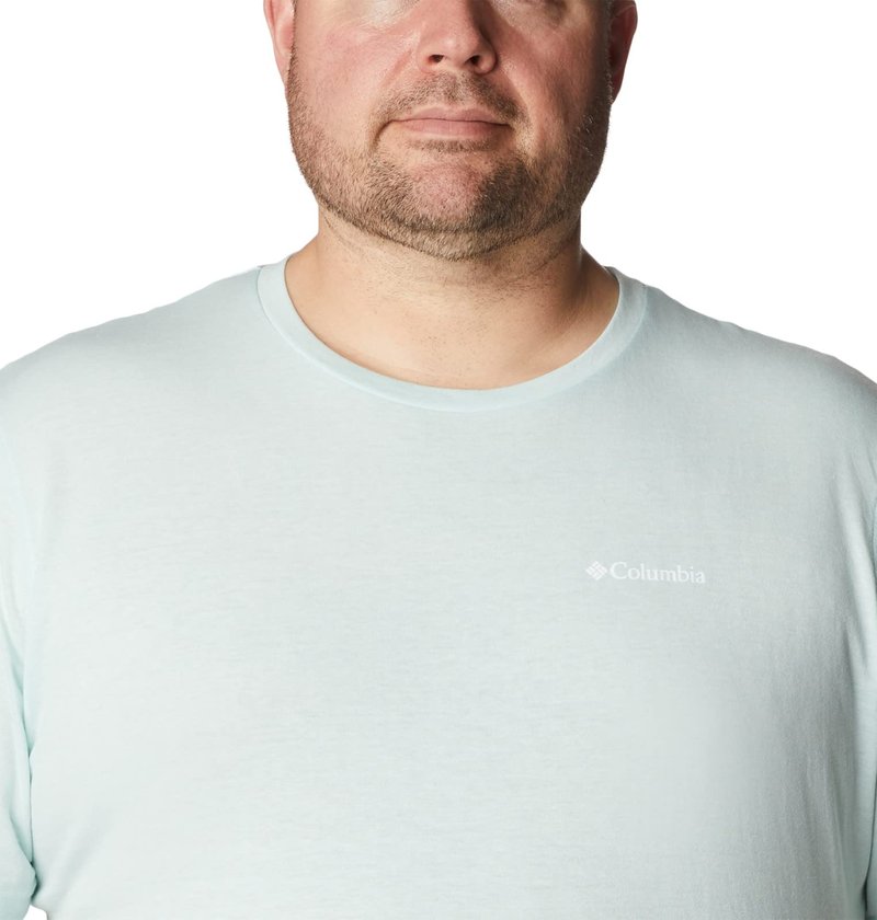 Columbia Men's Big & Tall Thistletown Hills Short Sleeve, ICY Morn Heather, 2X B&T