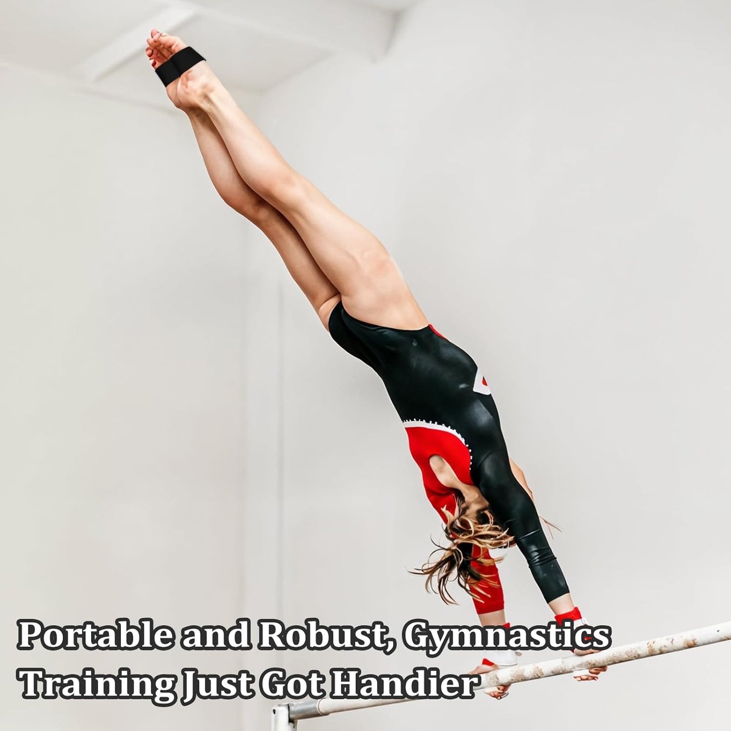 2Pair Back Handspring Trainer, Gymnastics Sticky Toes Gymnastics Tumbling Trainer, Adjustable Bands, Gymnastic Equipment for Home, Gymnastic Stuff