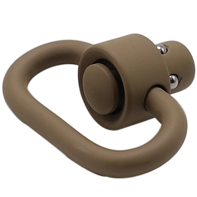 GOODTAC 2PCS 1.25'' Push Button QD Sling Swivel Heavy Duty Quick Detachable_Tan Pro…