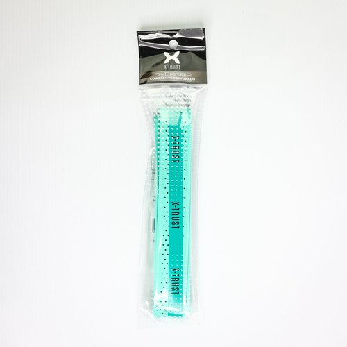 X-Trust 10 Pro Overgrip Light Aqua Green | Tennis, Padel, Pickleball, Badminton | Perforated Texture | Maximum Control & Comfort