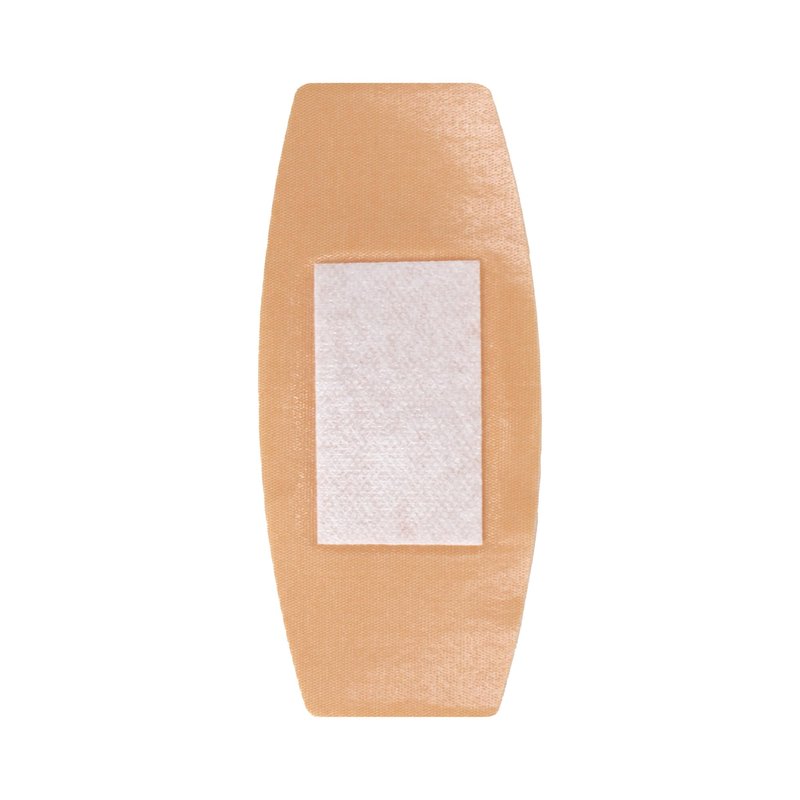 Flexible Fabric Adhesive Bandages, Extra Large, 2in x 4in Strips, 50/Box