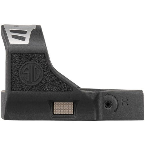 SIG SAUER Romeo-RS PRO Reinforced Steel 8 Brightness Modes Red Dot Sight with Aspherical Glass Lens | Compatible with Optic Ready P320, P226 & P229, Black Housing, 6 MOA Red Dot (SOR02060)