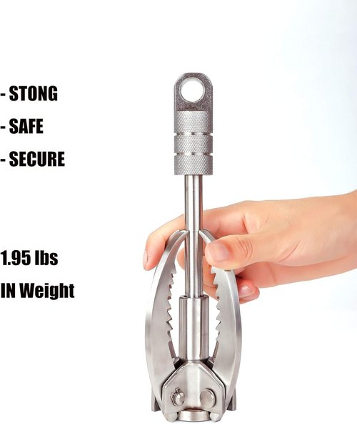 Grappling Hooks - Survival Claw Multifunctional Stainless Steel Large Hook with 20M(64ft) Static Rock Nylon Rope, Grappling Hook with Rope, Tree Climbing Gear Anchoring Fishing Rescue Vehicle Towing