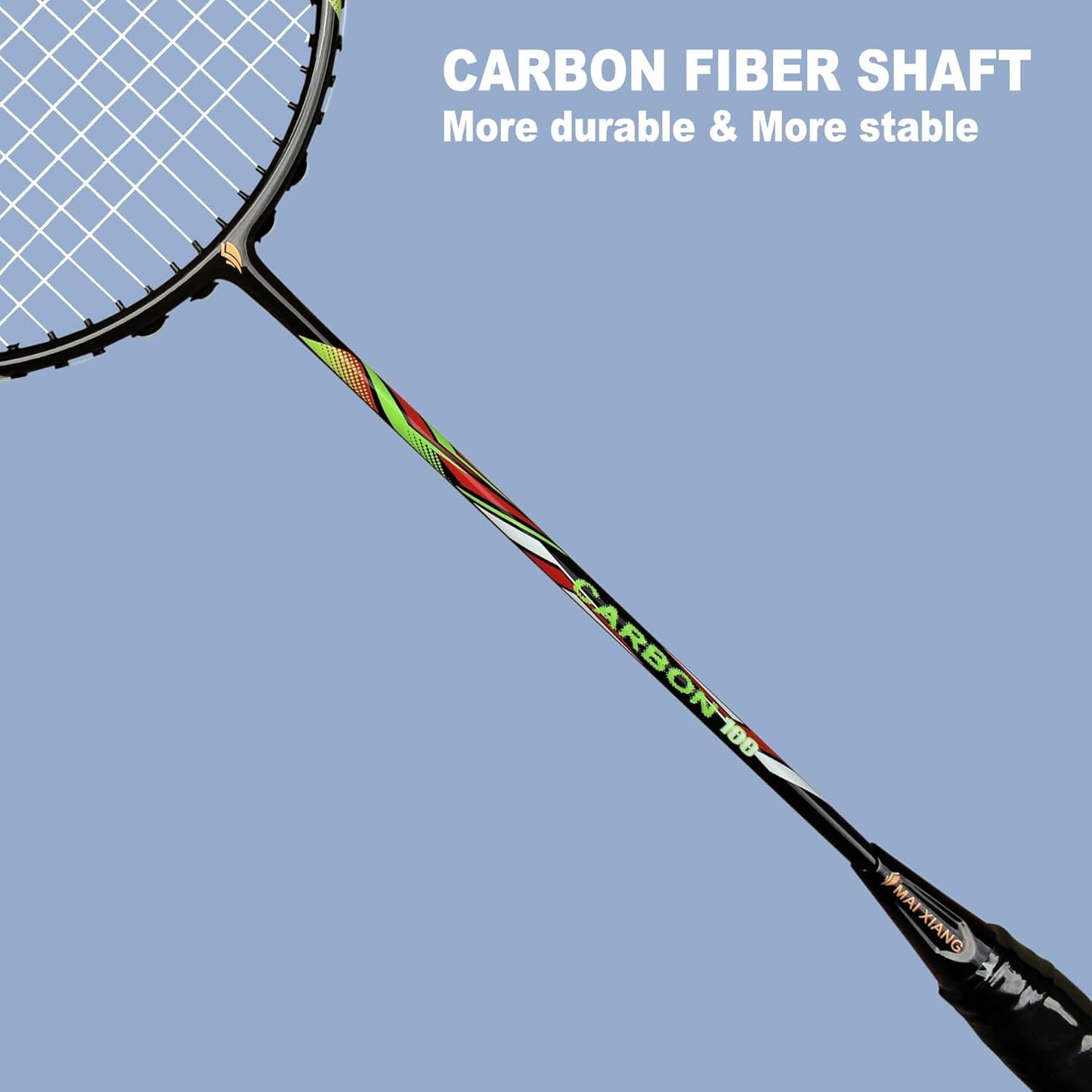 2 Pcs Professional Badminton Rackets Full Carbon Fiber Badminton Racquet