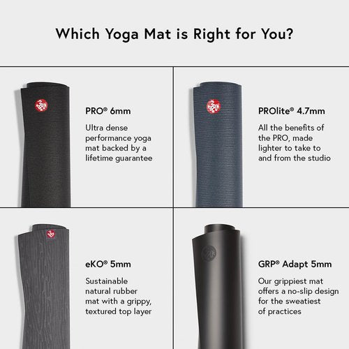 Manduka The Pro Yoga Mat, Black Sage