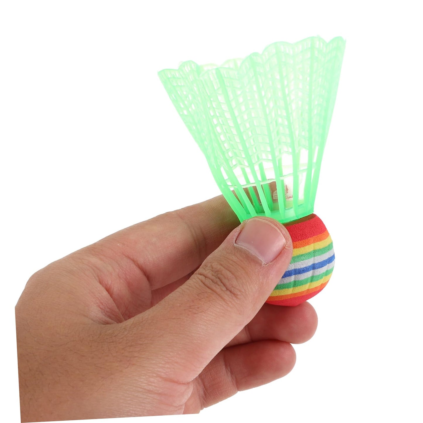12Pcs Colorful Shuttlecock Plastic Badminton Balls for Activities Lightweight Durable and Bright Colors for Family Fun and Exercise