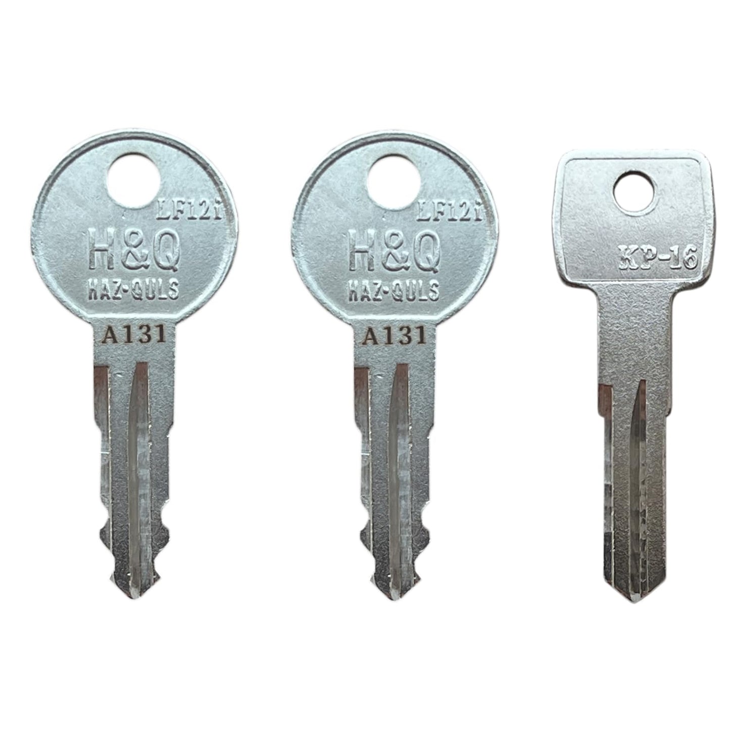 KeyPower A131 ~ A155 Keys for Yakima Roof Racks, Carriers, Crossbars SKS Lock Cores (A143)