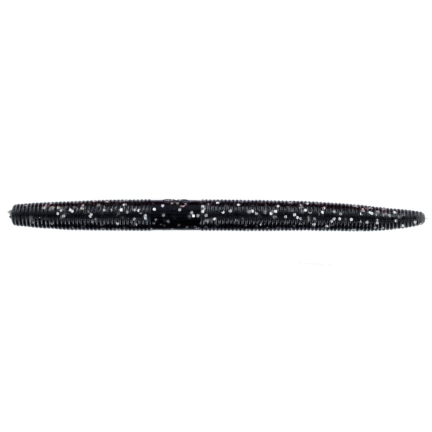 Yamamoto Gary 5" SENKO SMOKE W/ LARGE BLACK & SILVER FLAKE (10 PACK)