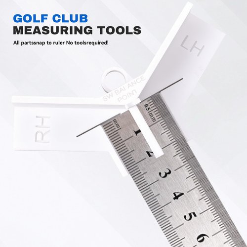 Golf Club Ruler - Fitting Tool - Length Measure - Swing Weight - Works with Empire