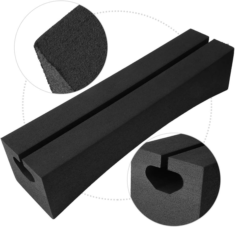 Kayak Foam Blocks for Roof Rack,Portable EVA Soft Oval Car Roof Racks Bars for Outdoor Surfboard Kayak Stand Up Paddle