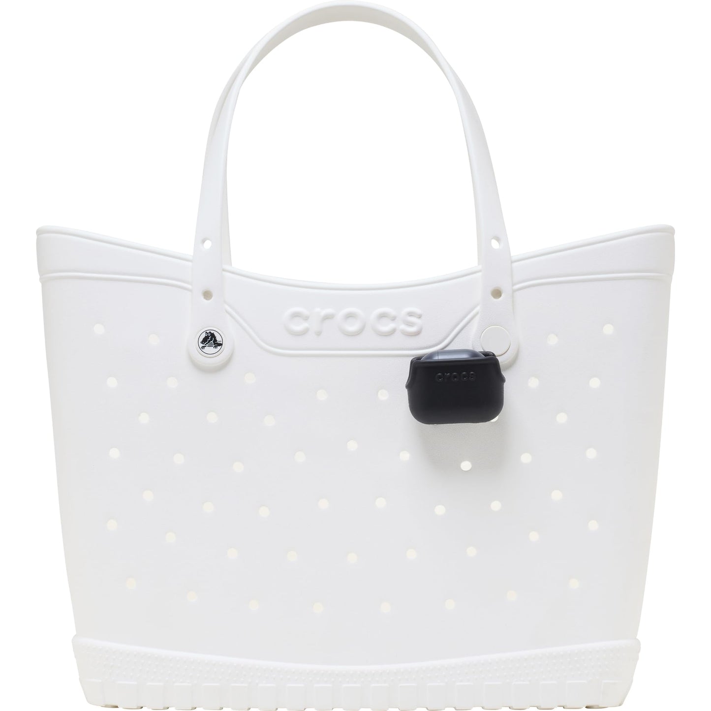 Crocs Bag Accessories, Organizer Pouches for Totes, Backpacks and Belt Bags, Earbud Pouch Black, One Size