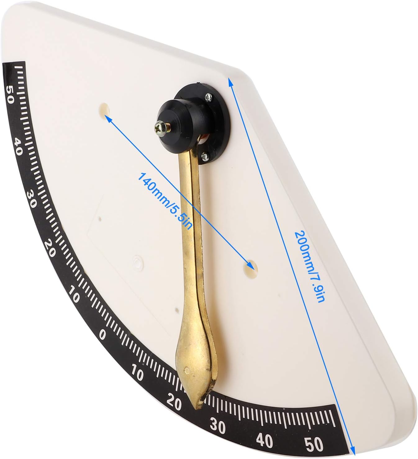 Inclinometer Level Gauge Qiilu Marine Clinometer Level Inclinometer Angle Finder Instrument for Ships Boats Yachts RVs