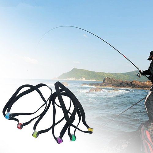 6 Pieces Tippet Spool Tenders Multifunction Tippet Rings Portable Gadget Fishing Tackle Threader Outdoor Fly Fishing Line Loop