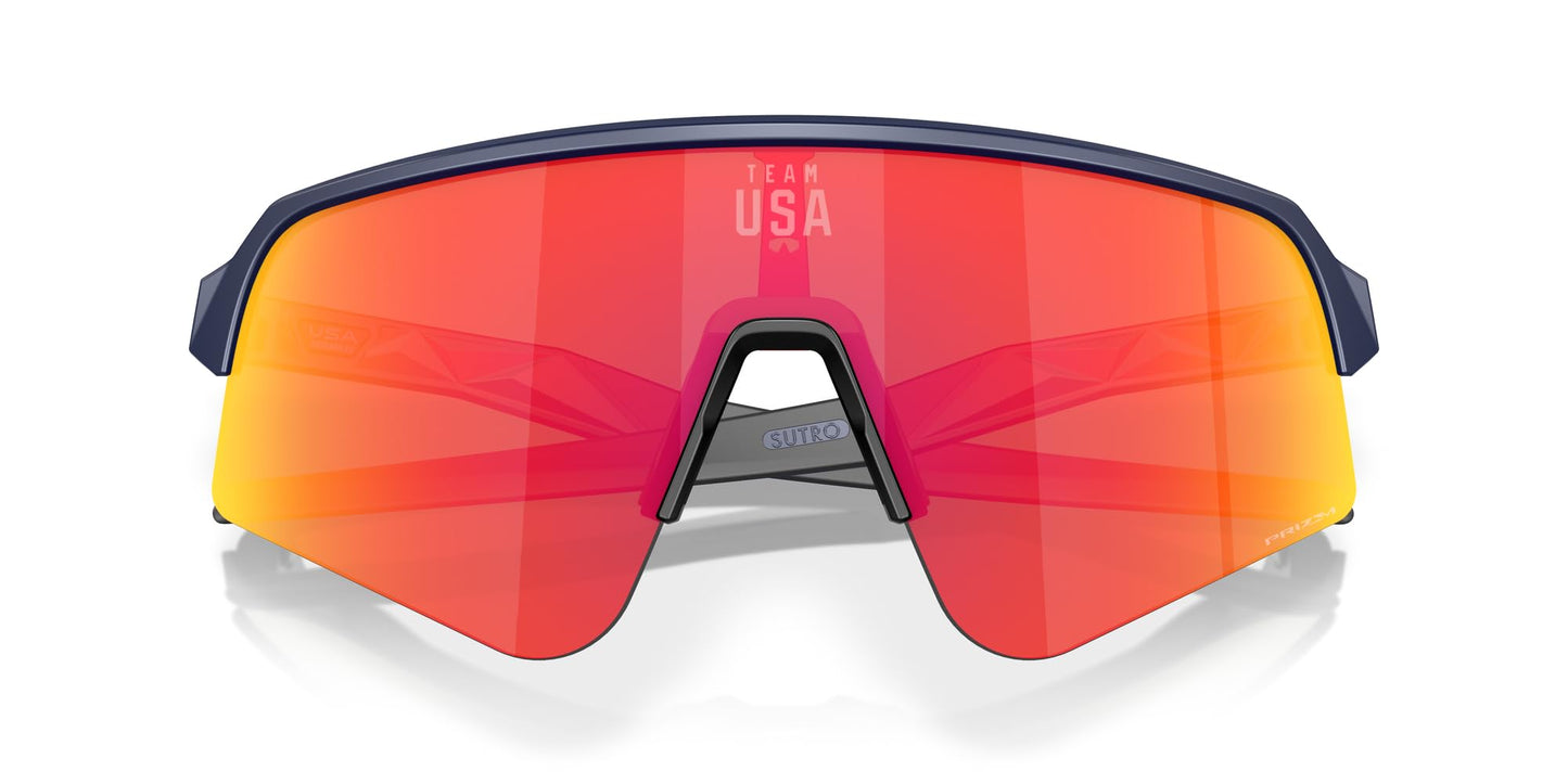 Oakley Man Sunglasses Matte Navy Frame, Prizm Ruby Lenses, 0MM
