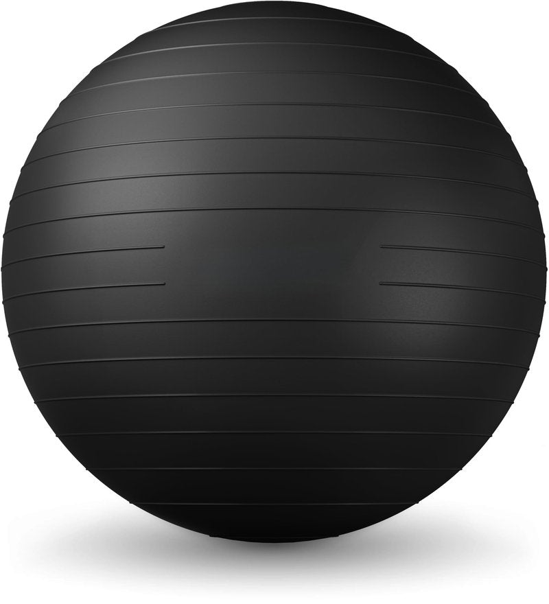 Miloll Exercise Ball - Yoga Ball Anti-Burst and Slip Resistant, for Fitness, Pregnancy, Stability, Balance, Core Workout - Training Ball w/Quick Pump - Office, Home, Gym