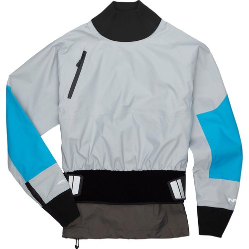 NRS Men's Stratos Semi-Dry Paddling Jacket (US, Alpha, X-Large, Regular, Regular, Quarry)