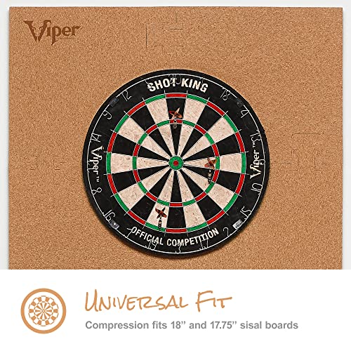 Viper by GLD Products Wall Defender III Dartboard Surround Cork, Tan