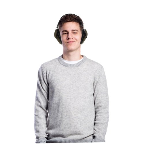 HANABASS Shooting Earmuffs Ear Defenders Electronic Hearing Protection Ear Protection Headphones Hunting Headphones Noise Reduction Headphones Sound Cancelling Headphones Abs Green