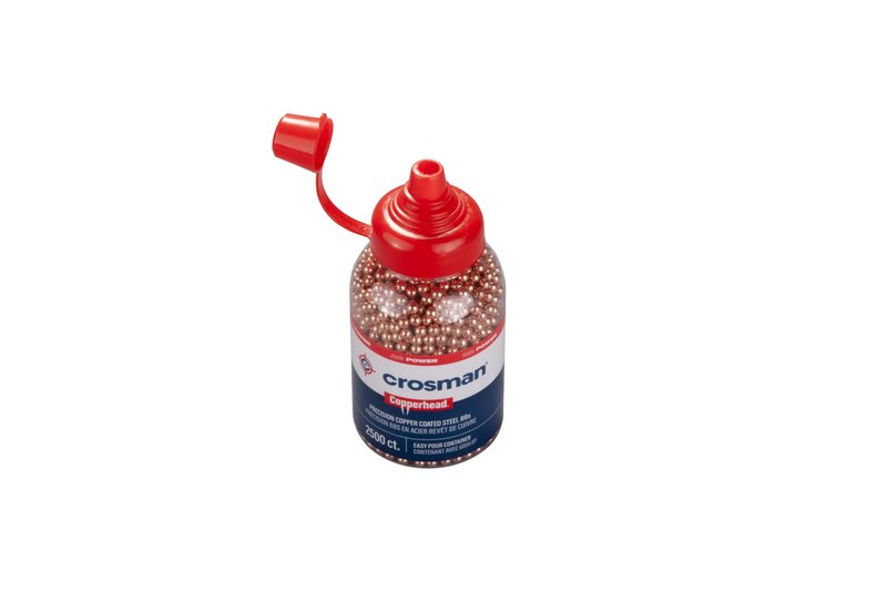 Crosman Copperhead 4.5mm Copper-Coated BBs (2500-count)
