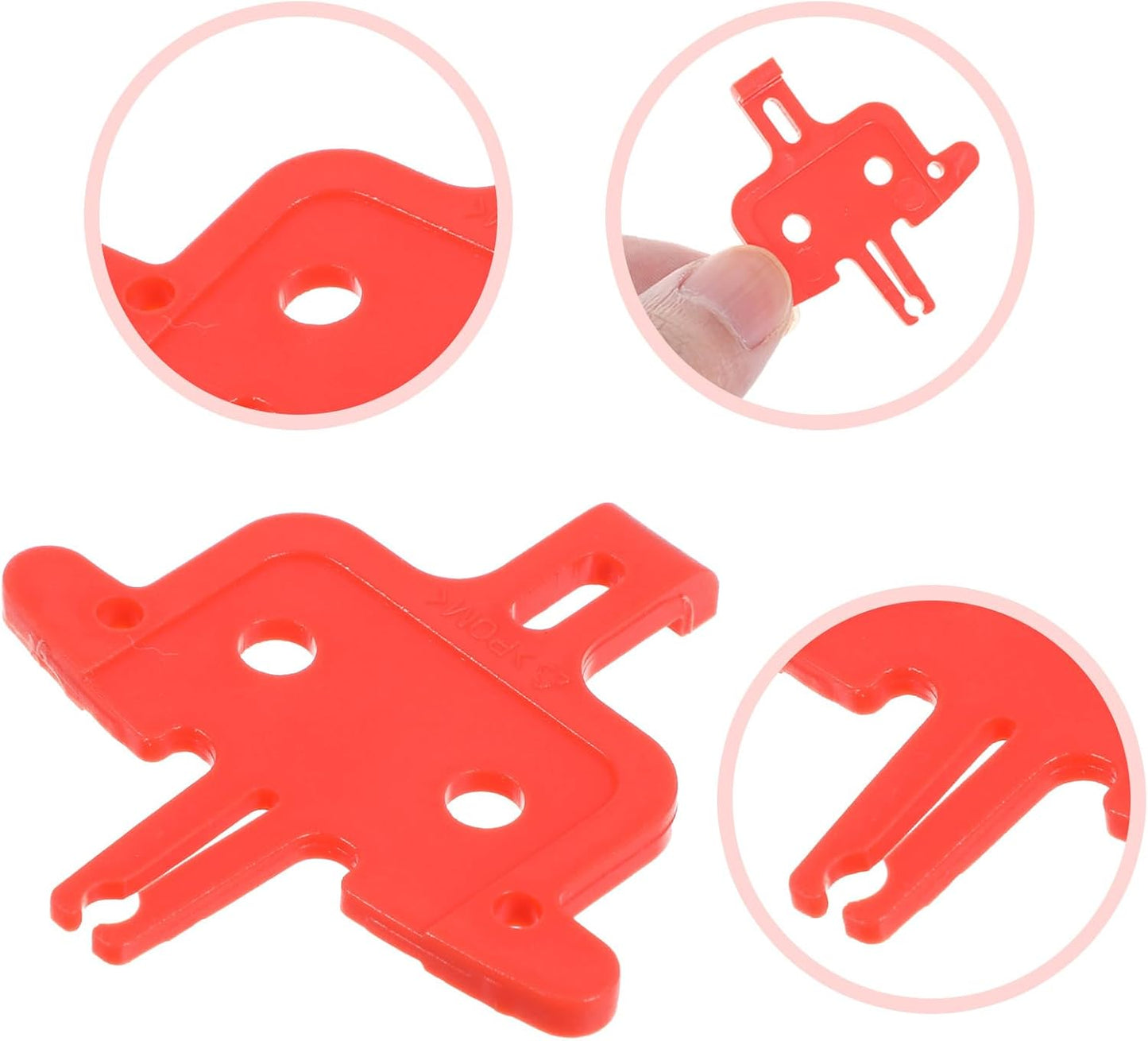 10 Pcs Bicycle Brake Pads Spacer Bicycle Hydraulic Disc Bike Brake Pad Spreader Insert Repair Tools for MTB Road Bike