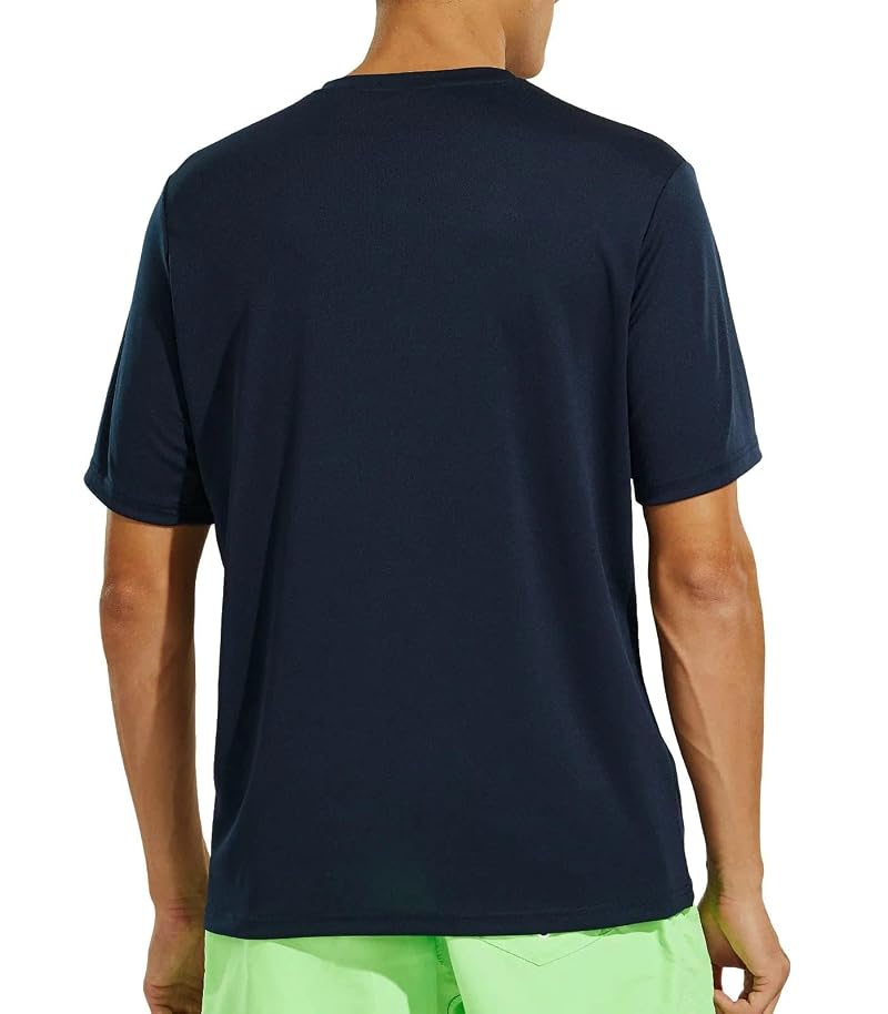 MIER Men’s V-Neck Quick-Dry T‑Shirt - Navy, X-Large