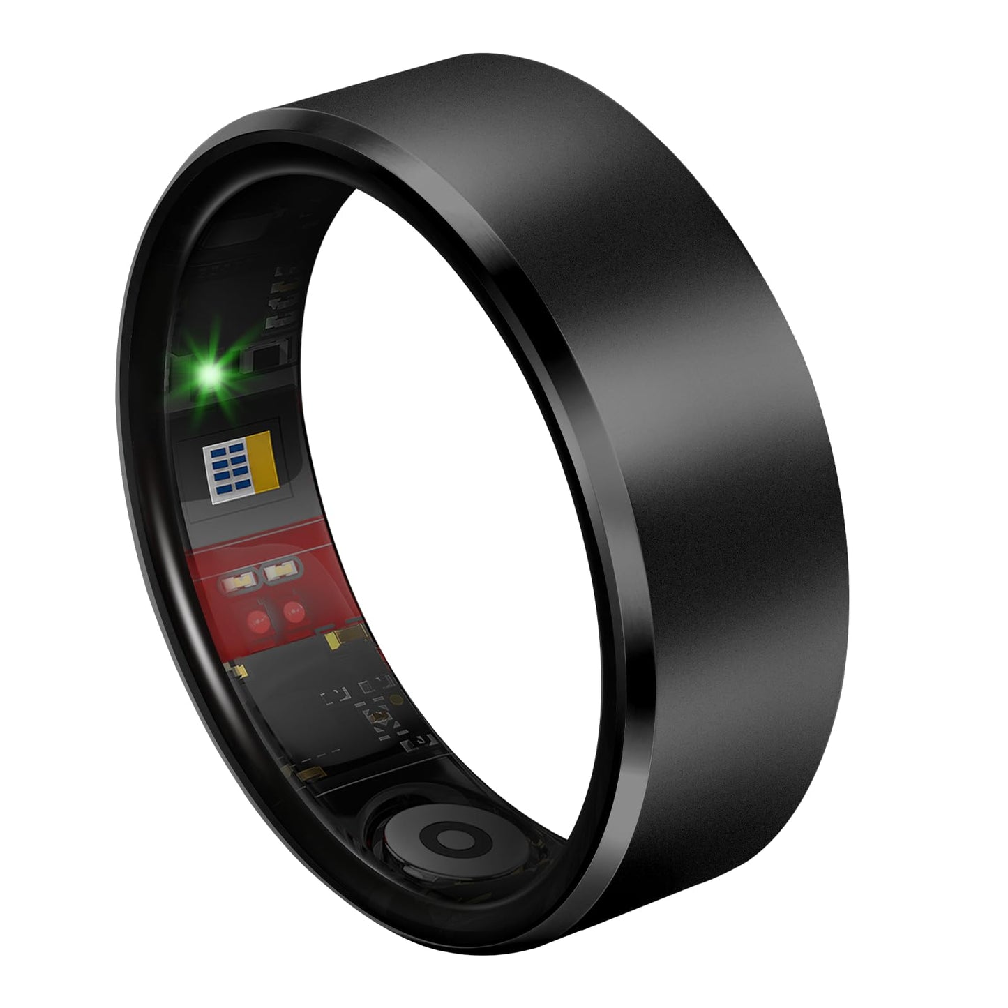 Milavan Smart Ring 2.0 for Women Men, Slim Scratch & Fingerprint Resistant Design, Advanced Chip Fitness Tracker, Sleep, Stress & Activity Monitoring, Waterproof, No Subscription Fees, Brown 6