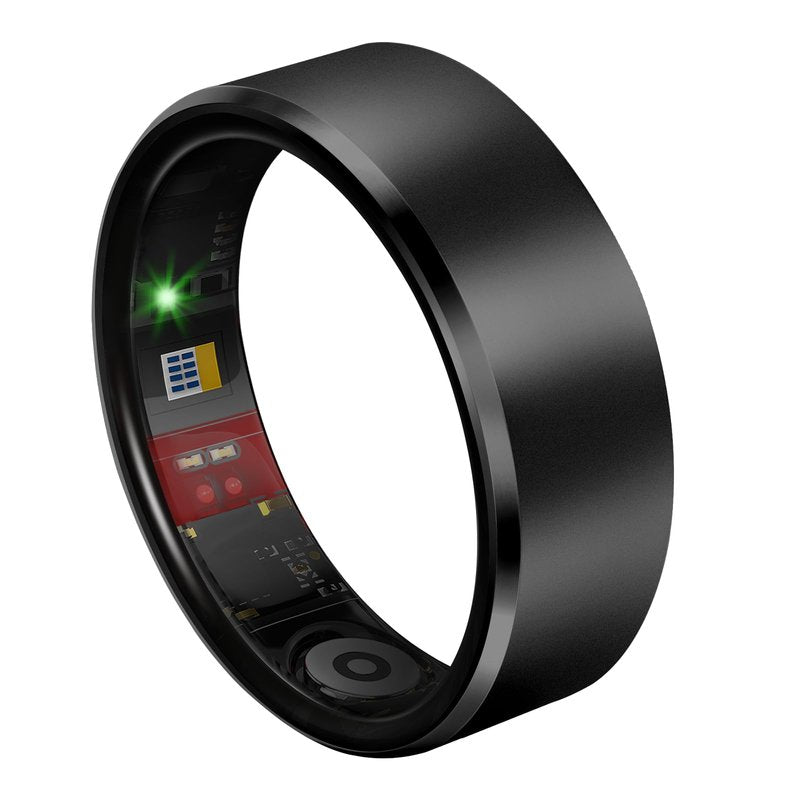Milavan Smart Ring 2.0 for Women Men, Slim Scratch & Fingerprint Resistant Design, Advanced Chip Fitness Tracker, Sleep, Stress & Activity Monitoring, Waterproof, No Subscription Fees, Brown 6