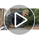 DC53 Steel Fixed Blade Hunting Knife with Sheath - Tactical Outdoor Survival Knife, Black Stone Wash