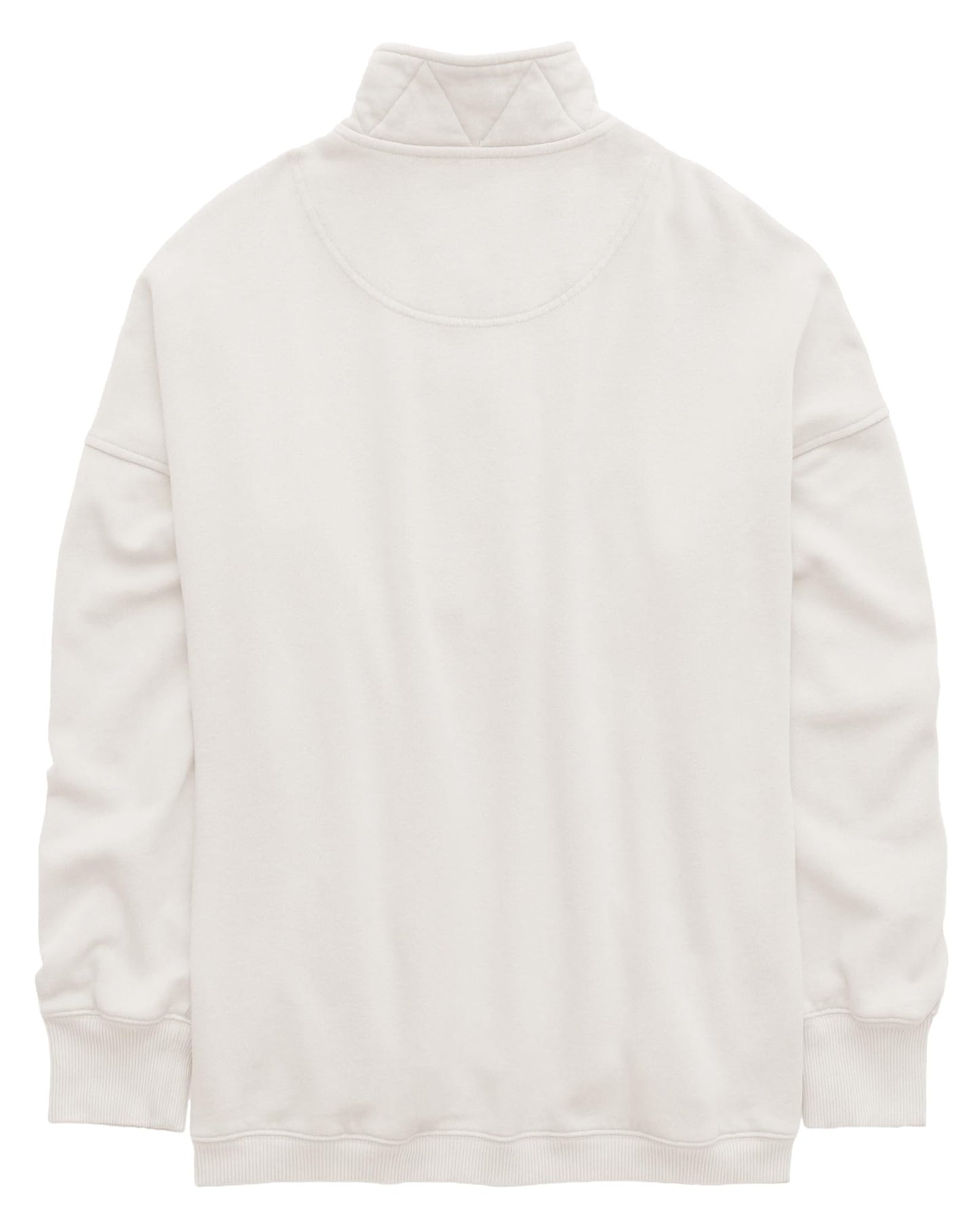 Gacaky Sweatshirt for Women Oversized Casual Long Sleeve Button Henley Neck Pullover Tops Fashion Outfits Clothes White L