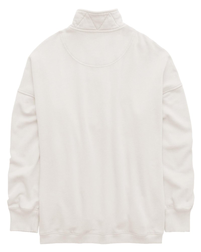 Gacaky Sweatshirt for Women Oversized Casual Long Sleeve Button Henley Neck Pullover Tops Fashion Outfits Clothes White Small