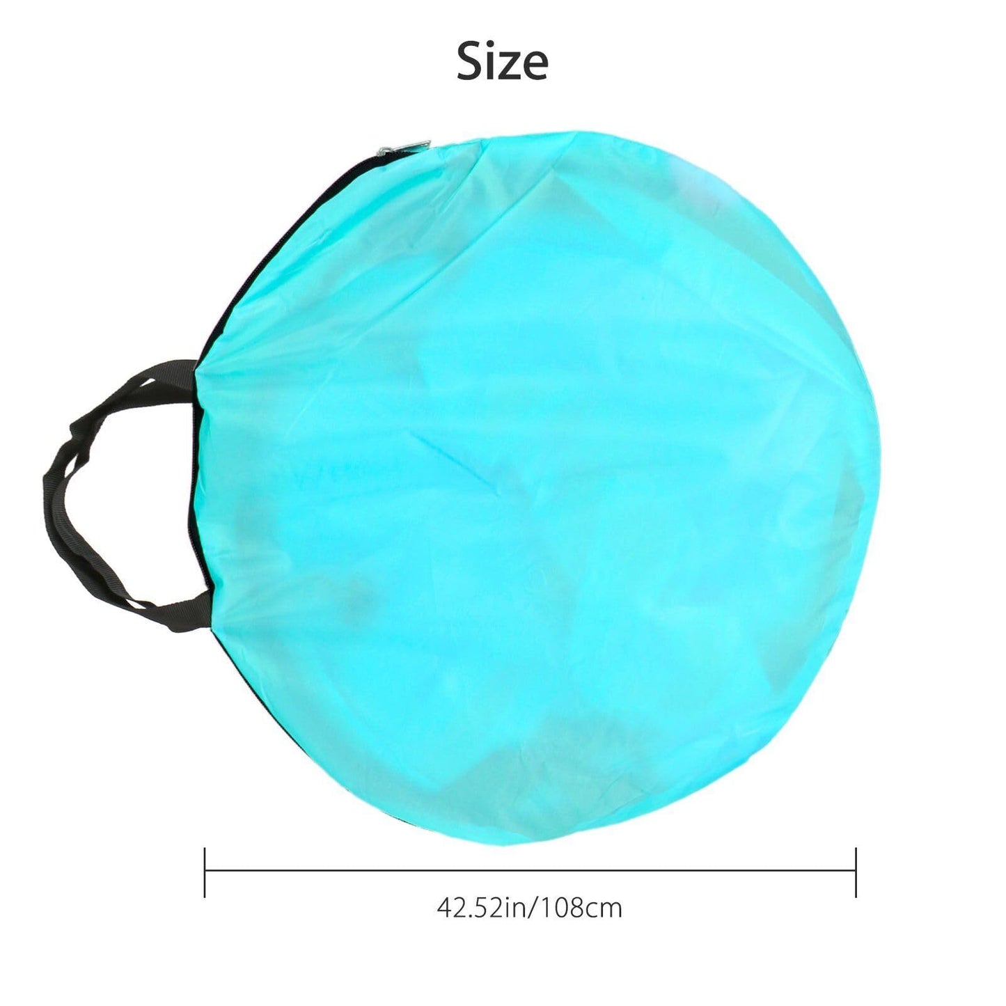 IFFANY 42"" Portable PVC Downwind Wind Paddle Instant Popup Board Sail Kayak Accessories, 1, blue