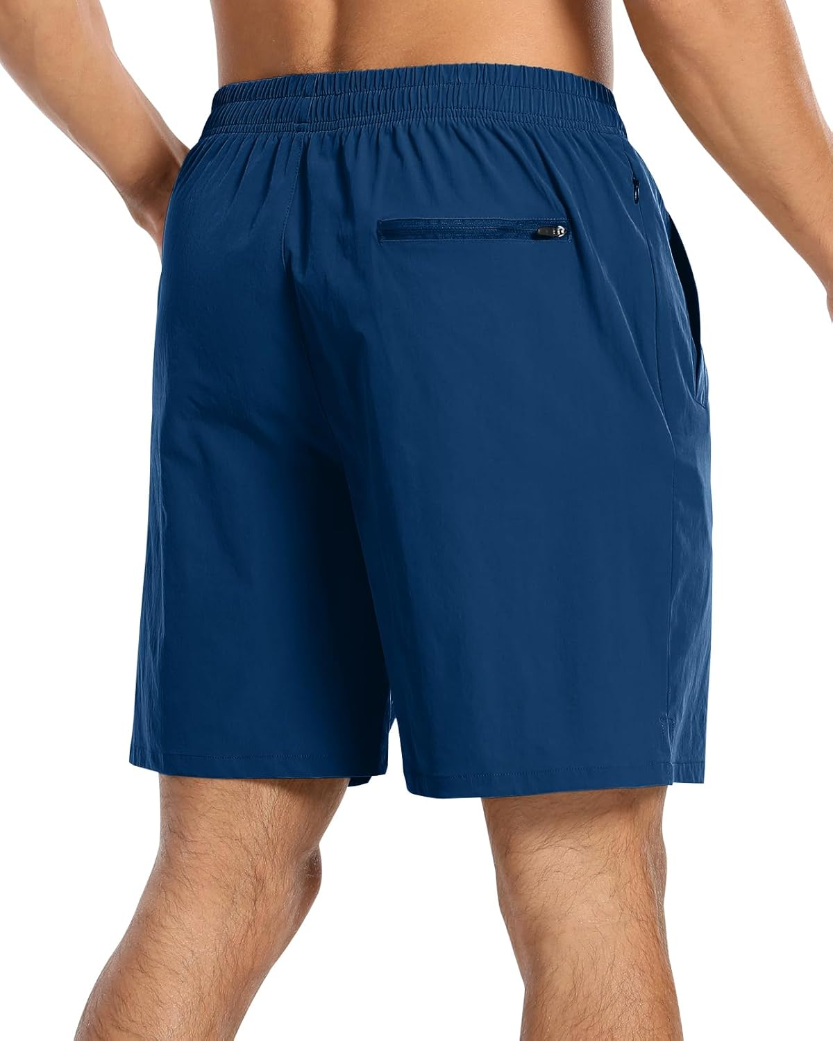 2 Pack Mens Athletic Workout Shorts 7 Inch Quick Dry Gym Shorts with Pockets, Sports Tennis Running Shorts for Men