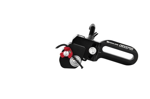 REDLINE Guru Arrow Rest, Full Capture Fall-Away Arrow Rest Bowhunting and Powered by AAE Features The AAE Exclusive Silent Draw Pig Hyde, Left Handed Setup