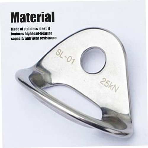Cndiyald Climbing Bolts Hanger, 4Pcs Climbing Wall Hanger, Stainless Steel Anchor, Rock Anchor