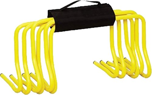 Sportsgear US Set of 6 Speed Agility 6" Hurdles with Carry Strap