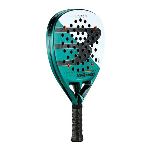 BULLPADEL Padel Racket HACK 04 2025| Professional Diamond Shape Pala Padel | TriCarbon 3D & MultiEva Core | Total Channel Aerodynamics & TriCore Stability| Dynamic Power & Enhanced Control Smart Holes