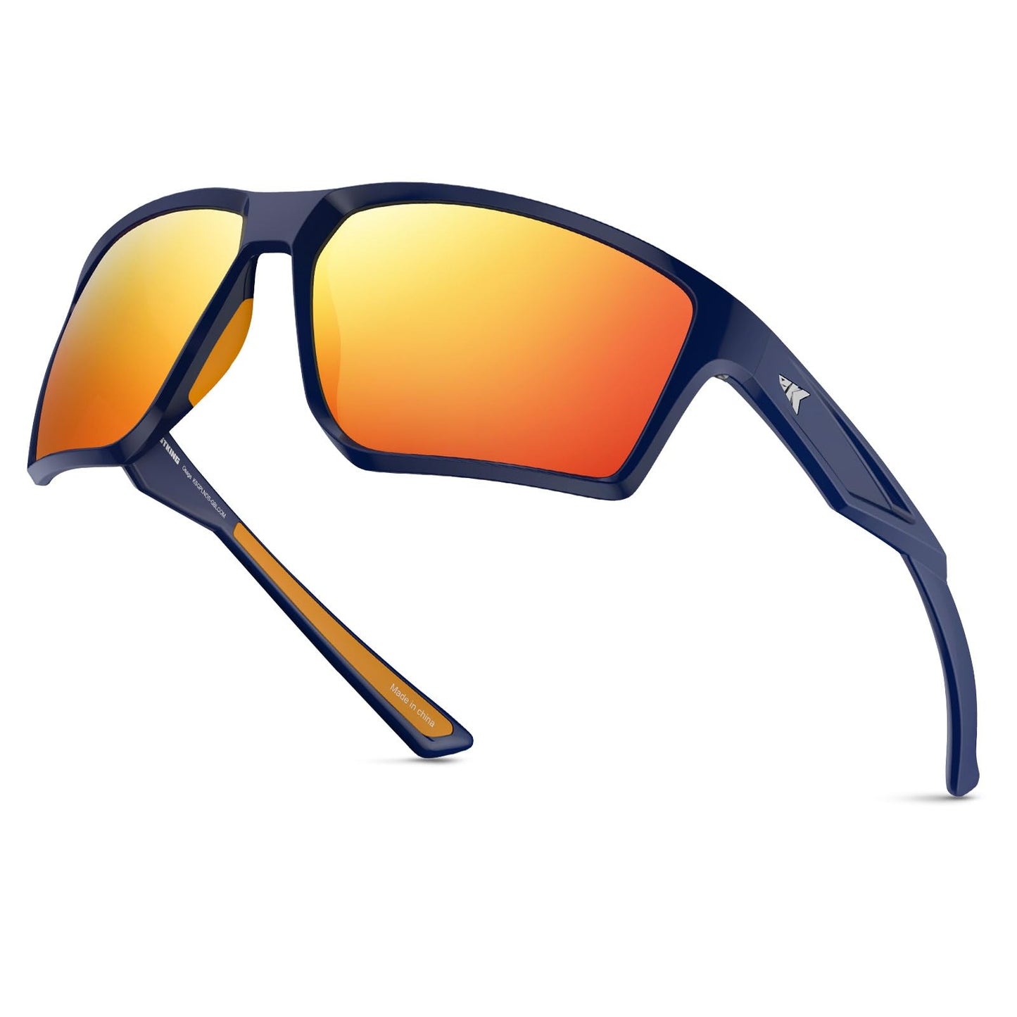 KastKing Osage Polarized Sport Sunglasses for Men and Women, Ideal for Driving Fishing Cycling Running, UV Protection