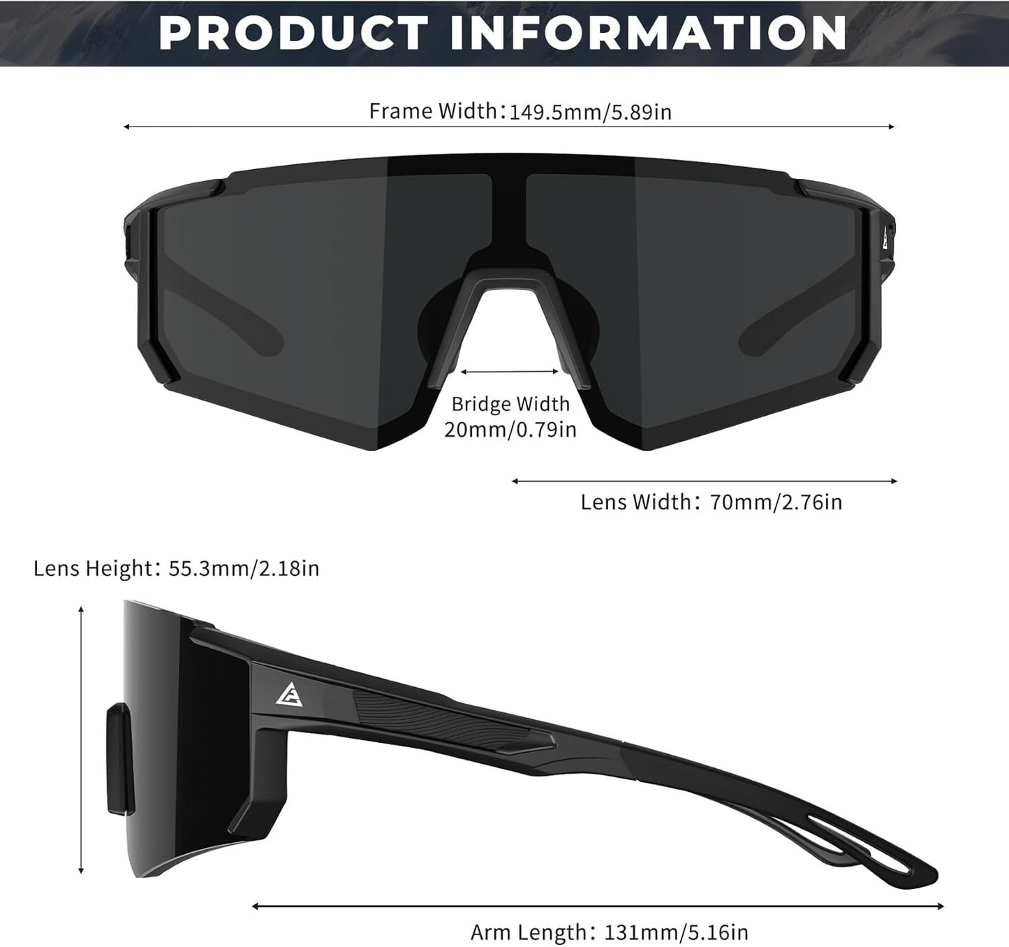KALIYADI Sports Mens-Sunglasses Women Sunglasses-Men: Sun Glasses with UV400 for Golf Fishing Running Cycling