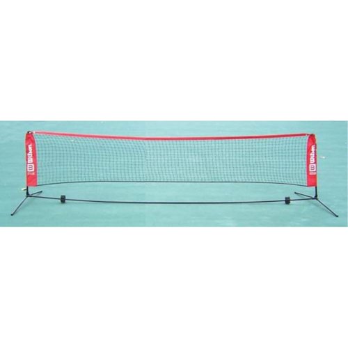 WILSON EZ Tennis Net (18-Feet),Black/Red